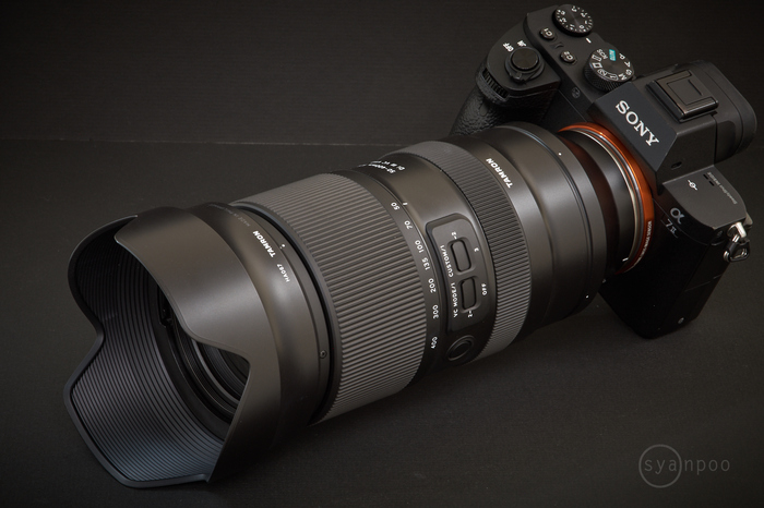 タムロン TAMRON 50-400mm F/4.5-6.3 Di Ⅲ VC VXD Model A067 を使っ ...